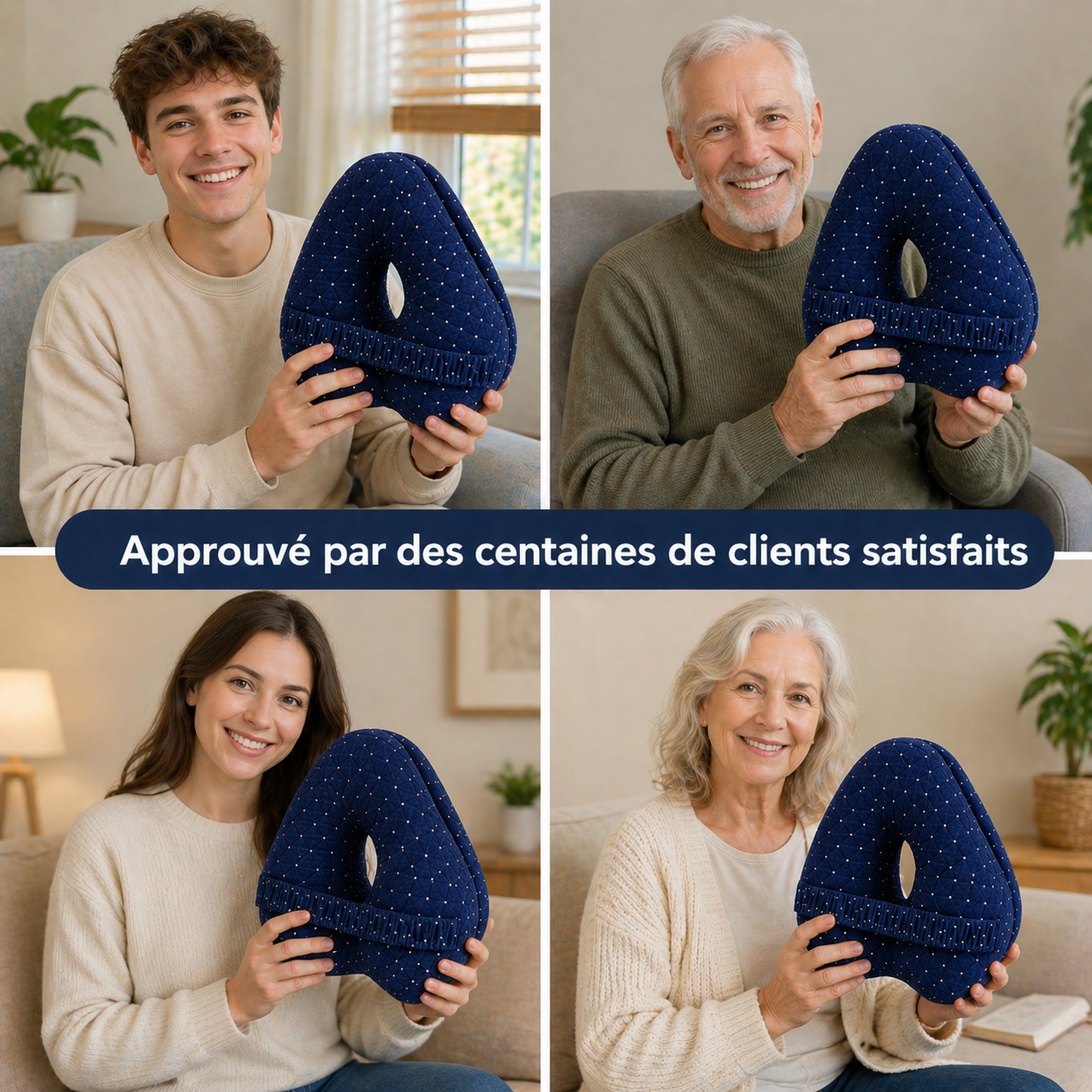 Oreiller d'alignement anti-douleur