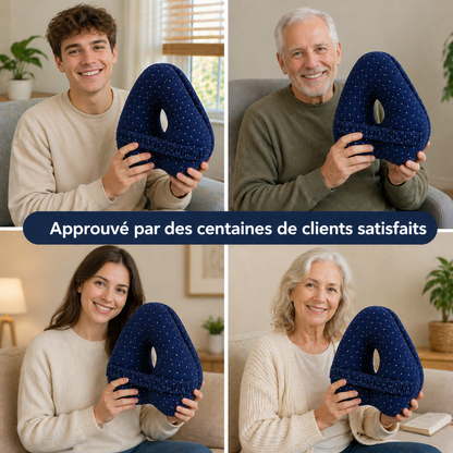 Oreiller d'alignement anti-douleur